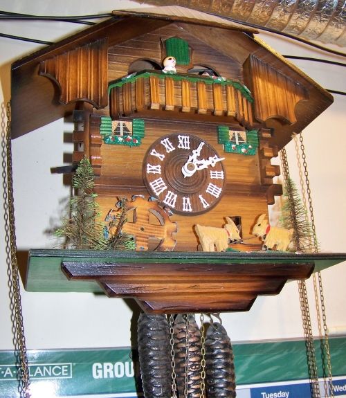 12" Chalet Music Cuckoo Clock