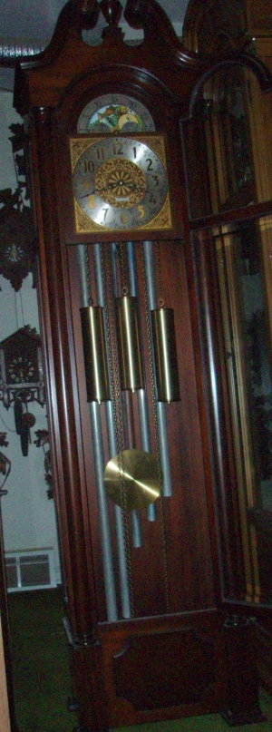 Seth Thomas Five Tube Grandfather Clock