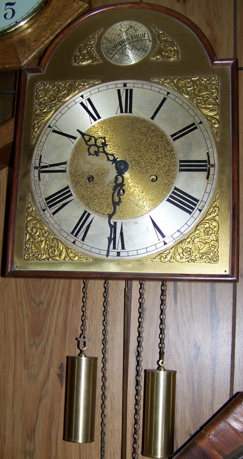 German Triple Chime Wall Clock